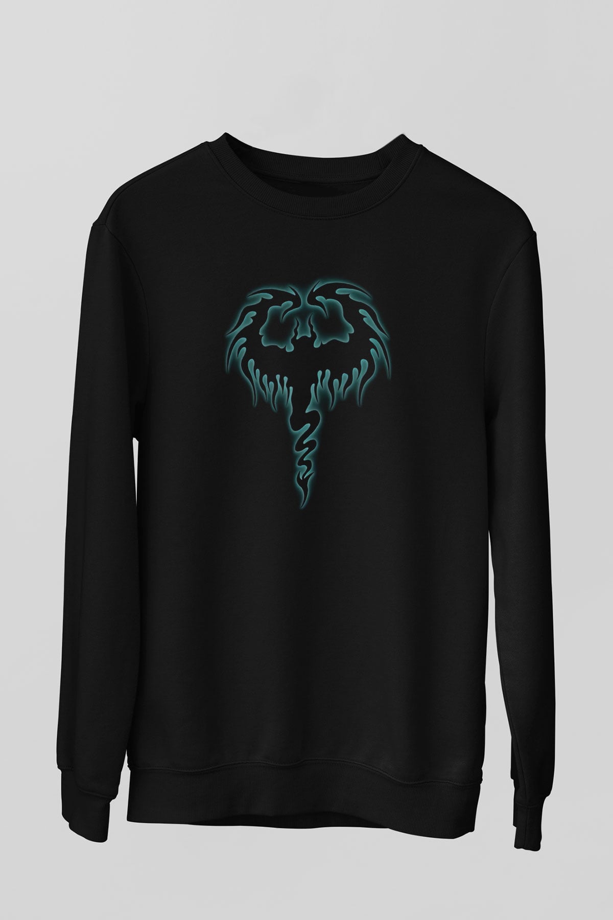 Cryptopsy Baskılı Unisex Siyah Sweatshirt