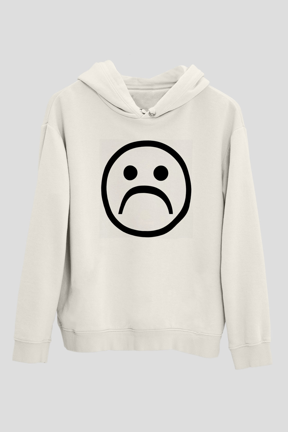 Crystal Castles Beyaz Unisex Kapşonlu Sweatshirt