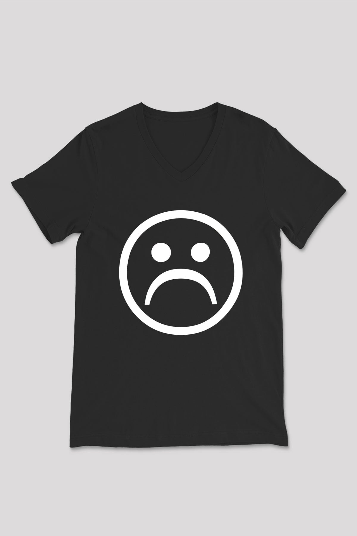 Crystal Castles Siyah Unisex V Yaka Tişört T-Shirt