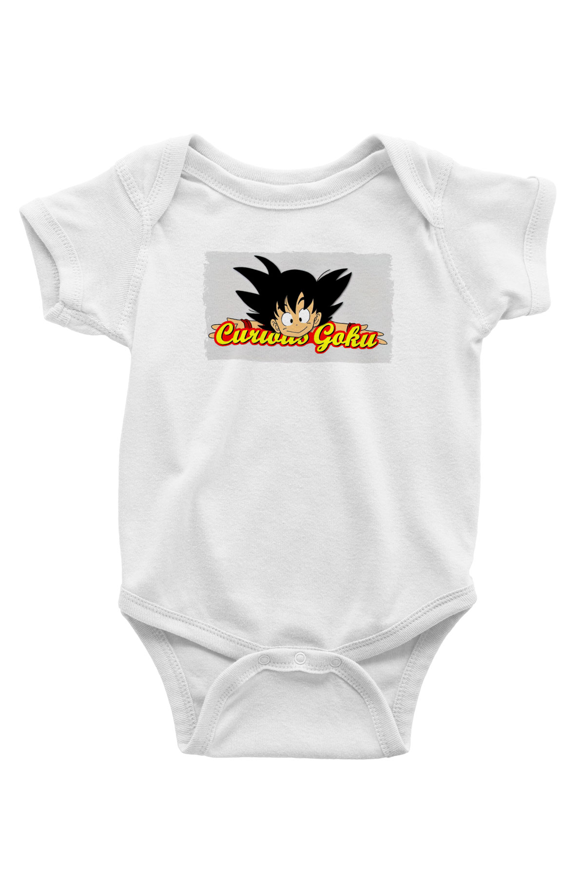 Curious George Beyaz Bebek Body - Zıbın