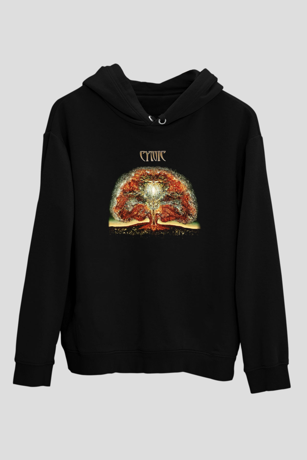 Cynic Siyah Unisex Hoodie