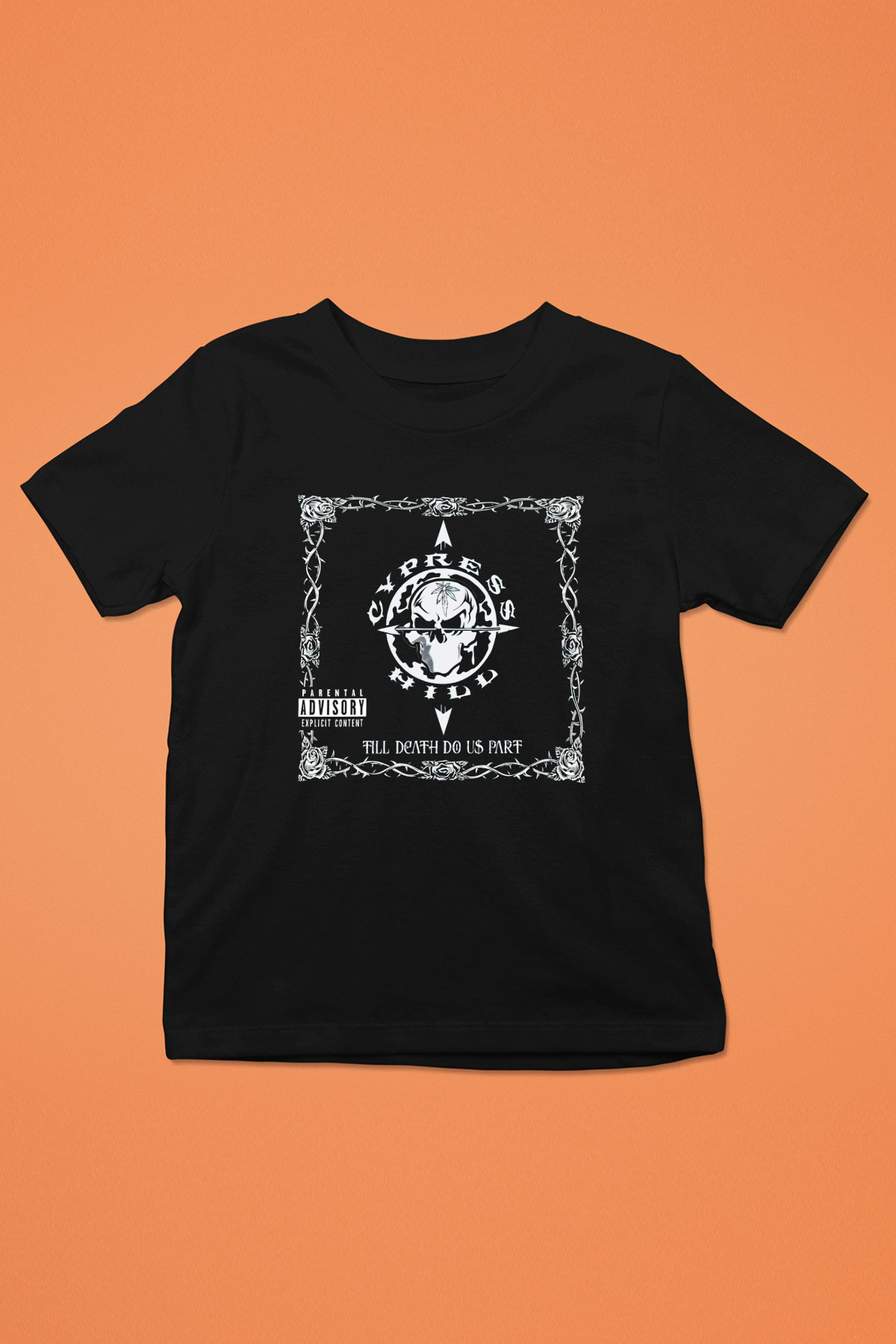 Cypress Hill Baskılı Siyah Unisex Çocuk Tişört