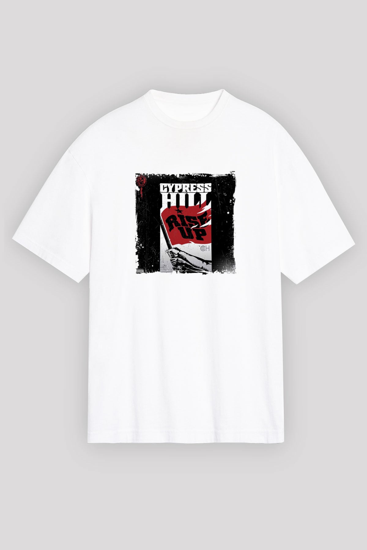 Cypress Hill Baskılı Unisex Beyaz Tişört