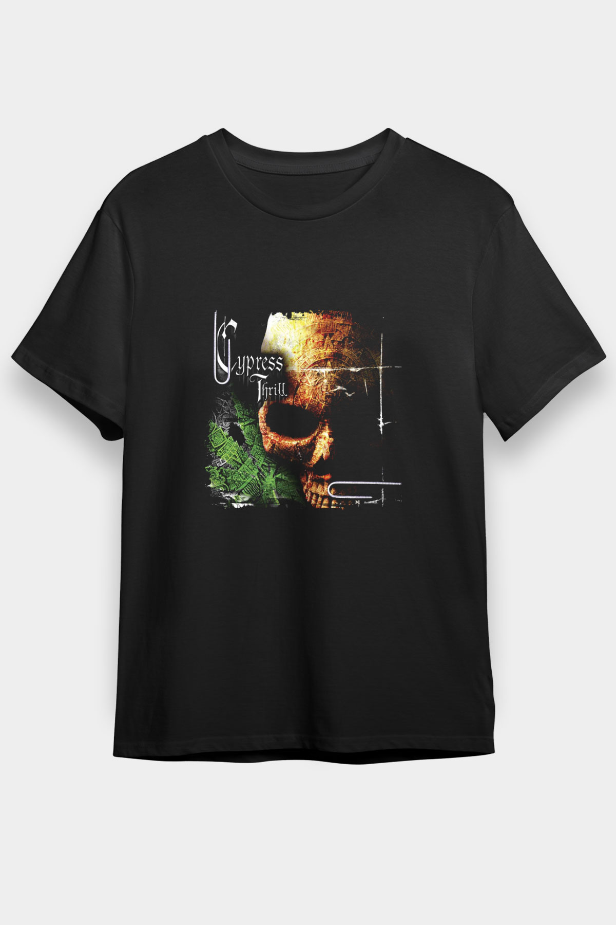 Cypress Hill Baskılı Unisex Siyah Tişört