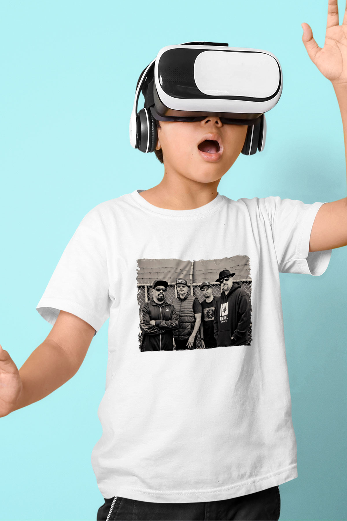 Cypress Hill Beyaz Unisex Çocuk Tişört
