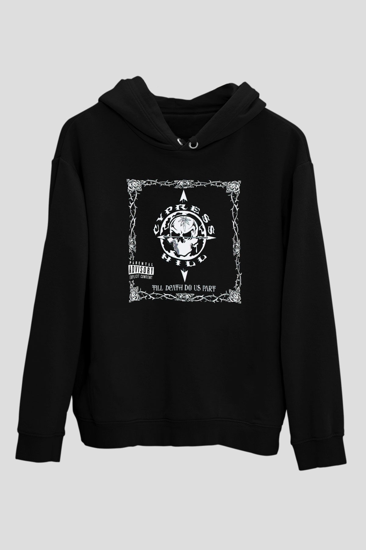 Cypress Hill Siyah Unisex Hoodie
