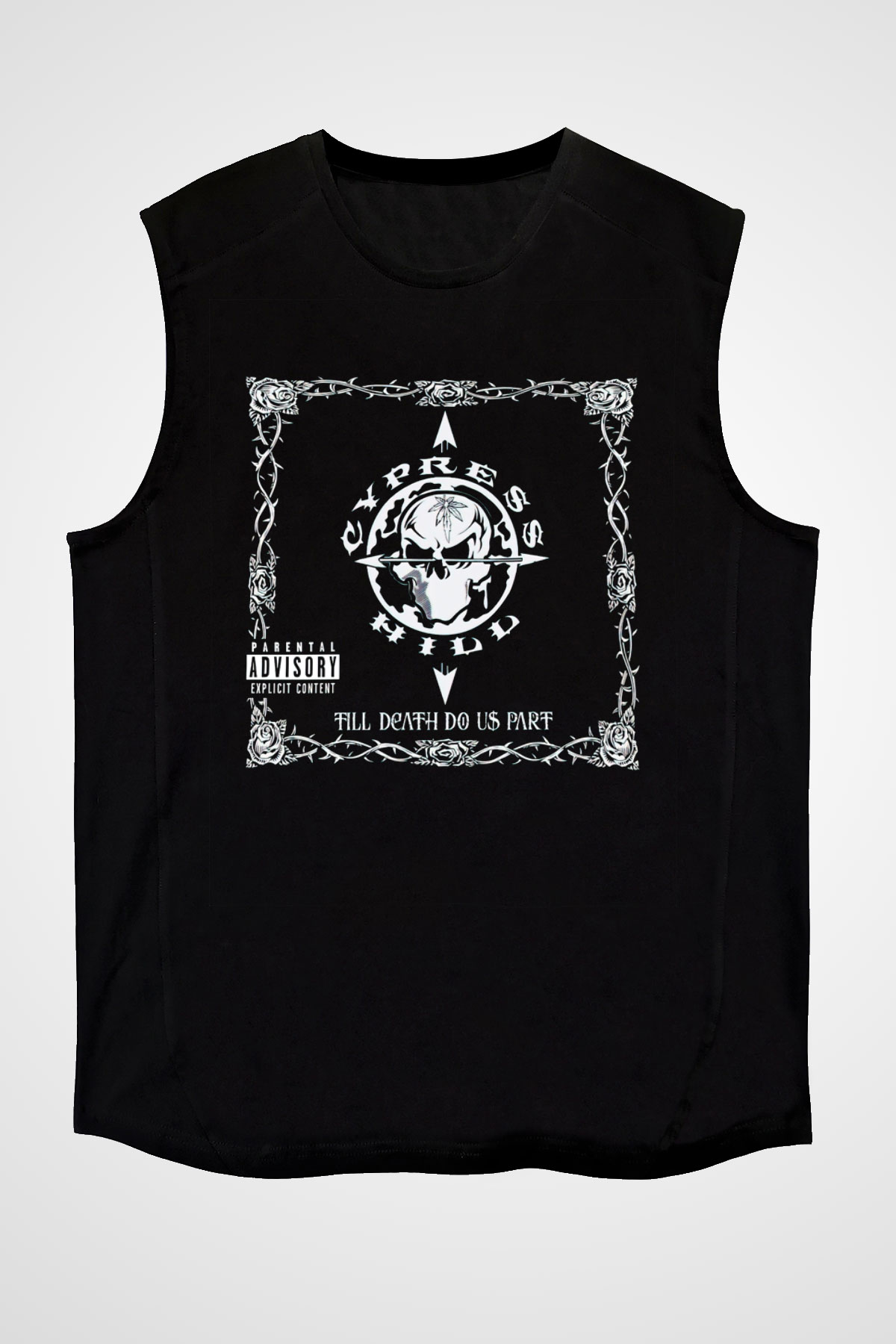 Cypress Hill Siyah Unisex Kolsuz Tişört