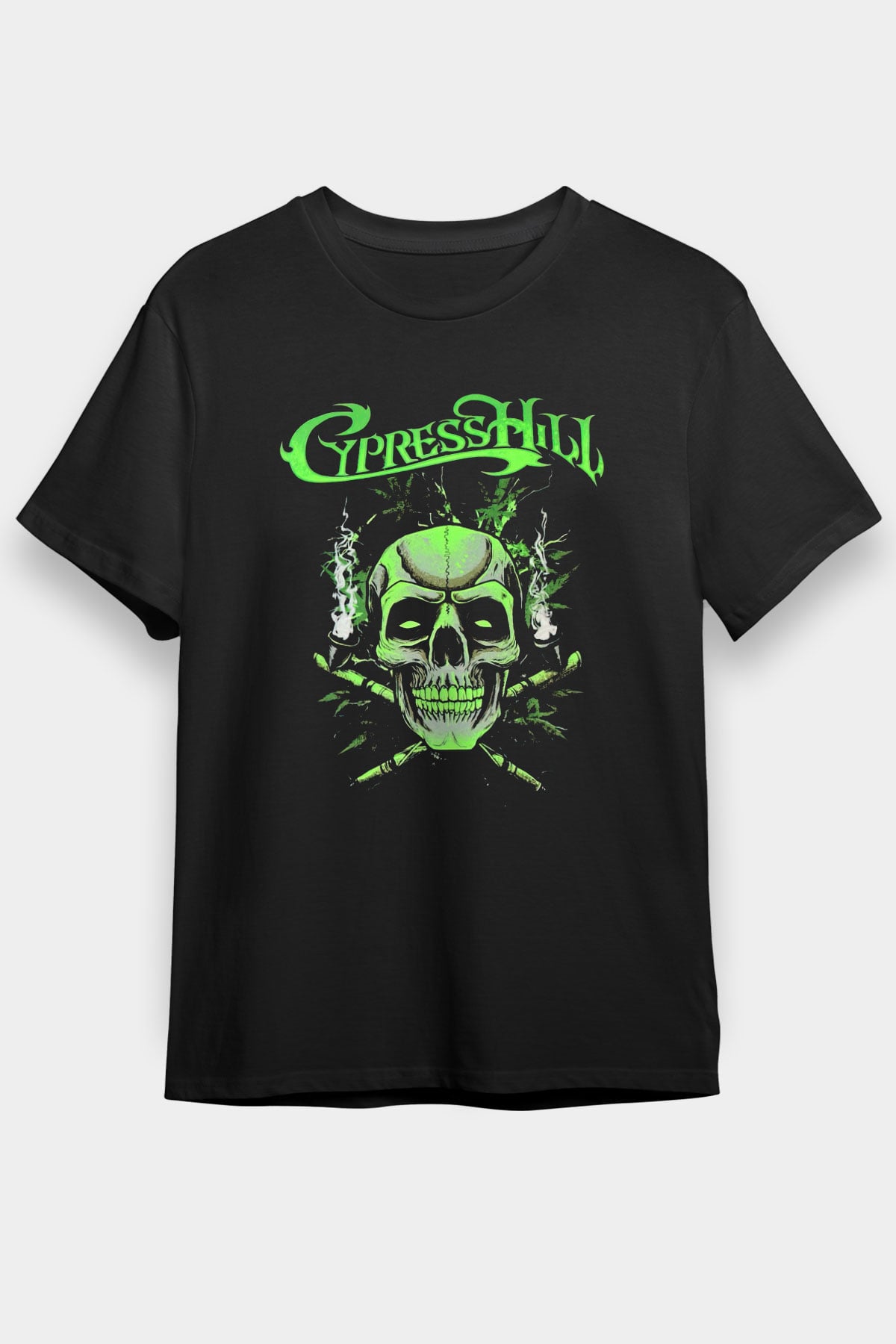 Cypress Hill Siyah Unisex Tişört T-Shirt - TişörtFabrikası