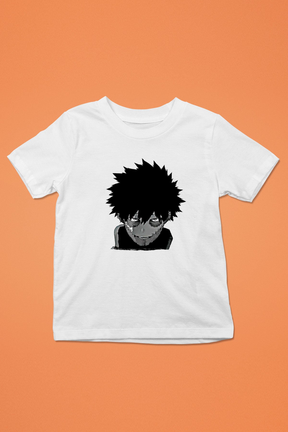 Dabi Baskılı Beyaz Unisex Beyaz Çocuk Tişört - Tshirt