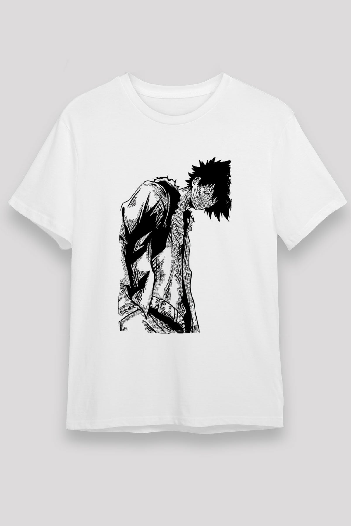 Dabi Unisex Baskılı Beyaz Tişört - Tshirt