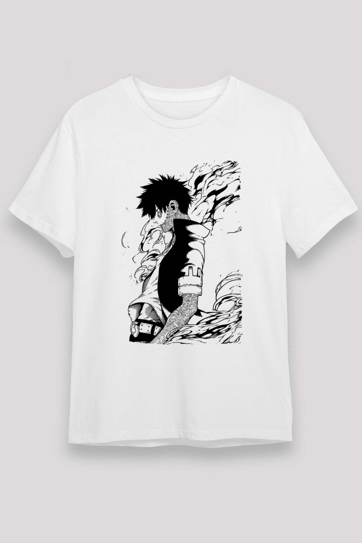 Dabi Unisex Baskılı Beyaz Tişört - Tshirt