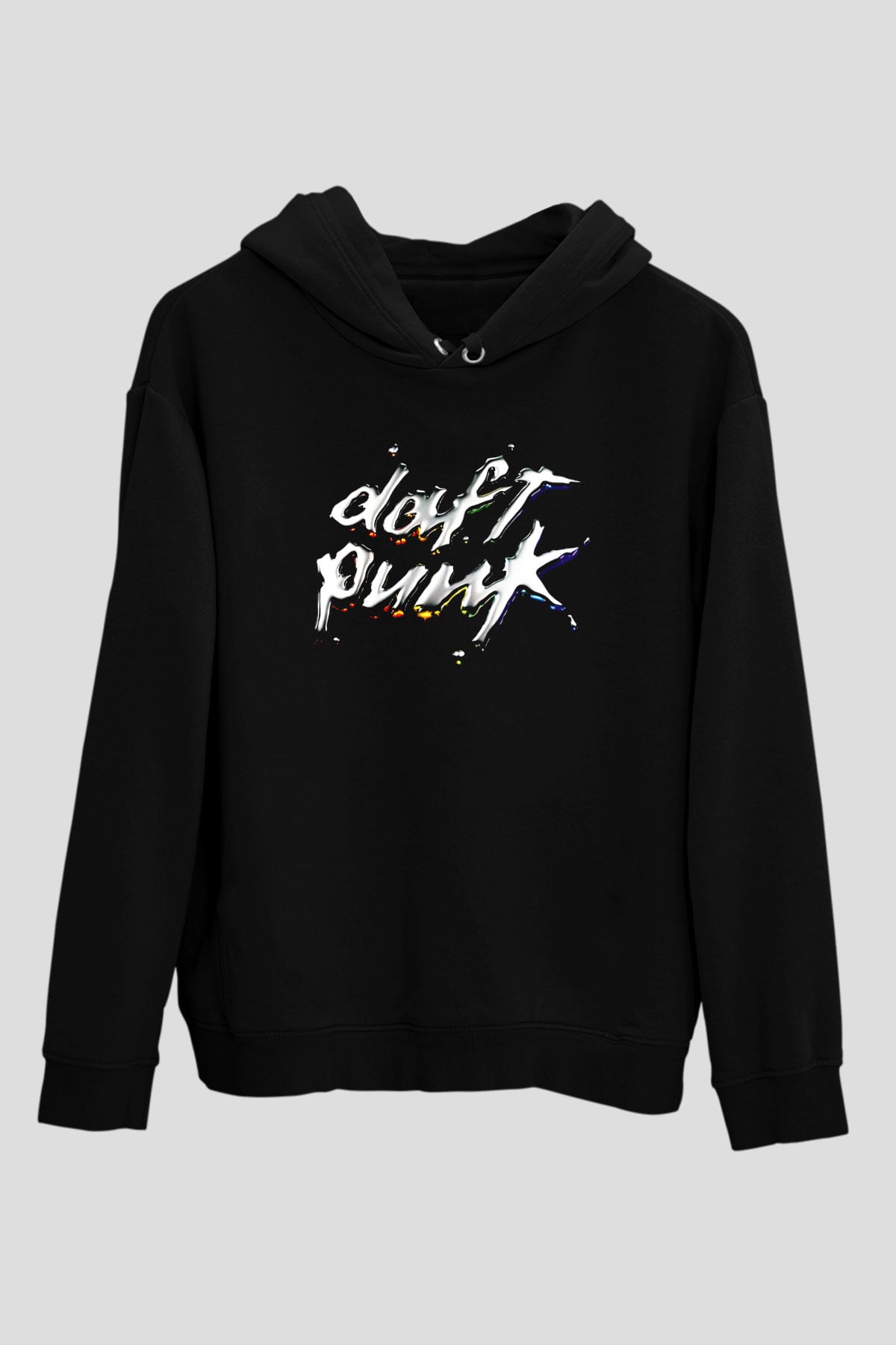 Daft Punk Siyah Unisex Hoodie