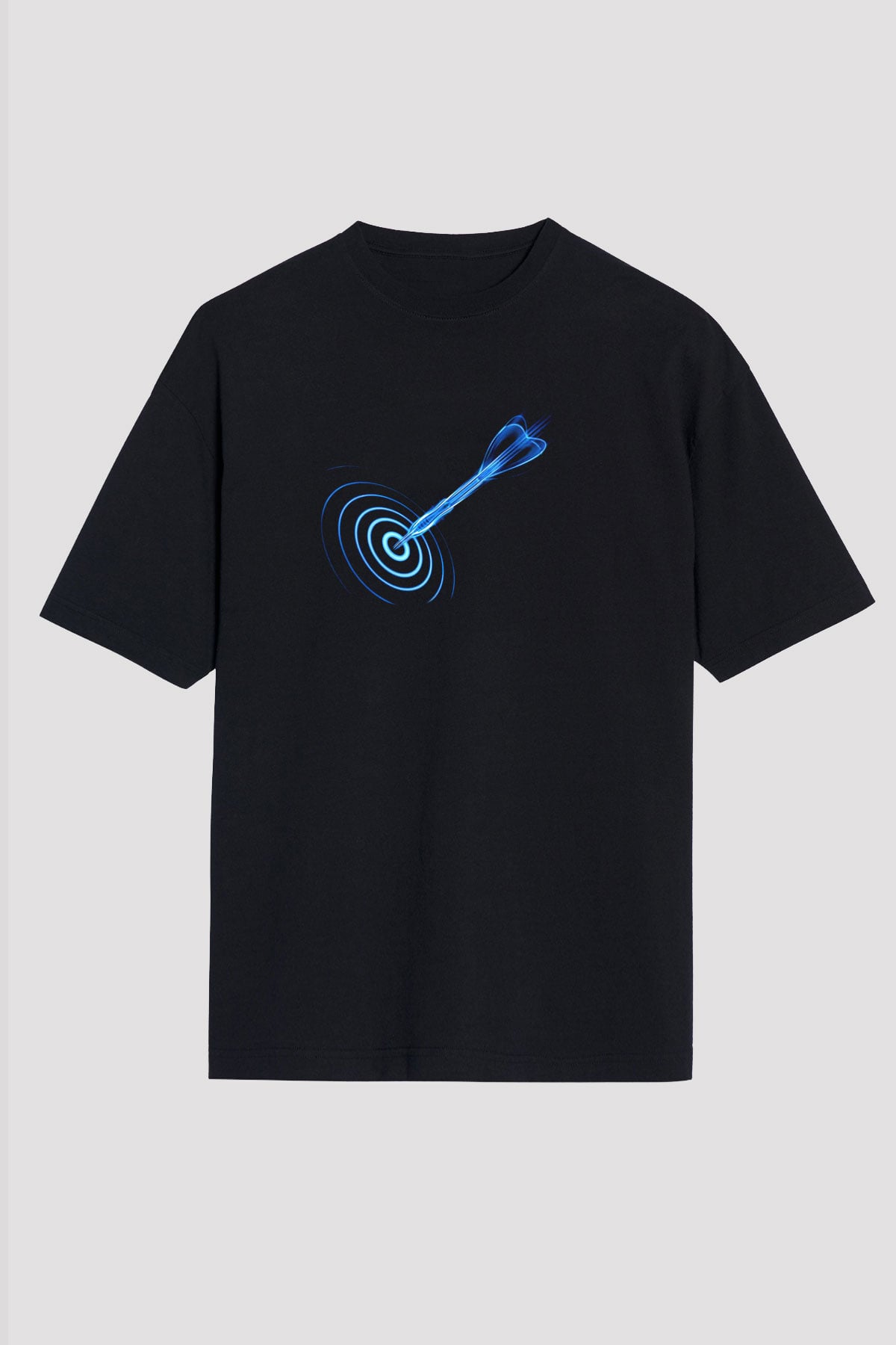 Dalgıçlık - Mountaineering Baskılı Unisex Siyah Oversize Tişört