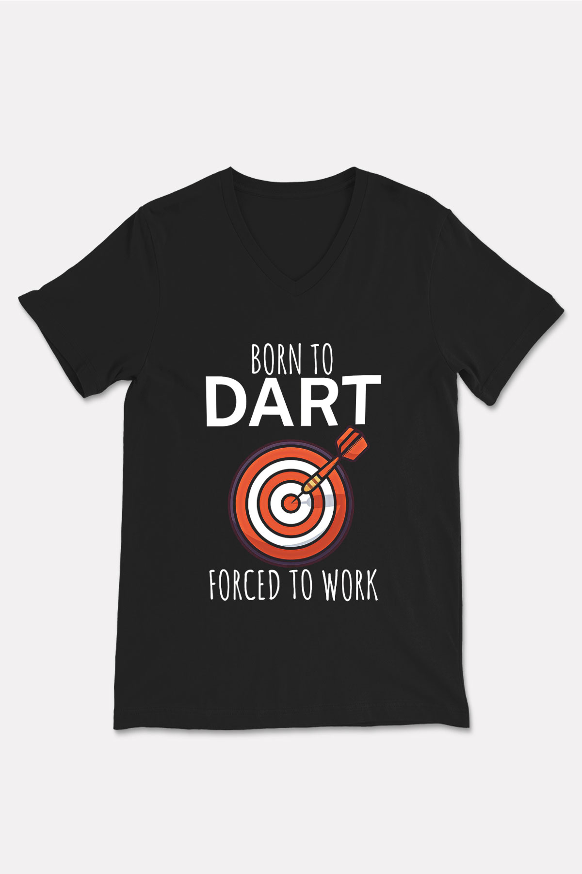 Dalgıçlık - Mountaineering Baskılı Unisex Siyah V Yaka Tişört
