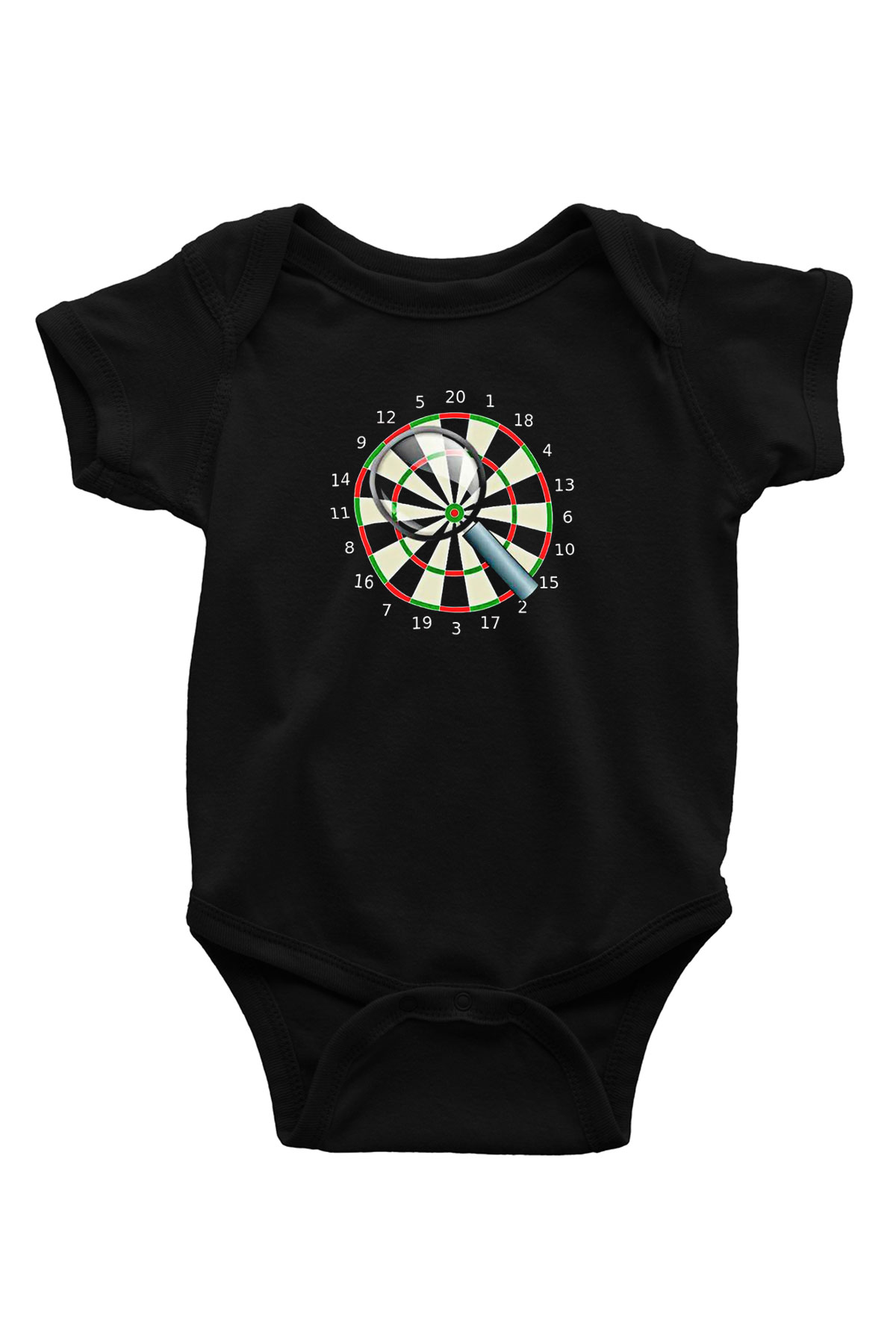 Dalgıçlık - Mountaineering Baskılı Unisex Siyah Bebek Body - Zıbın