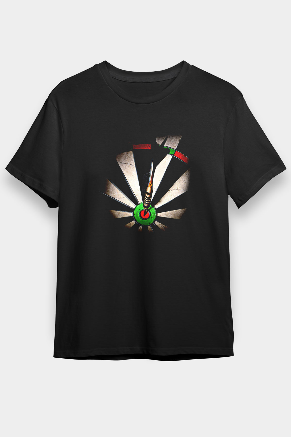 Dalgıçlık - Mountaineering Baskılı Unisex Siyah Tişört - Tshirt