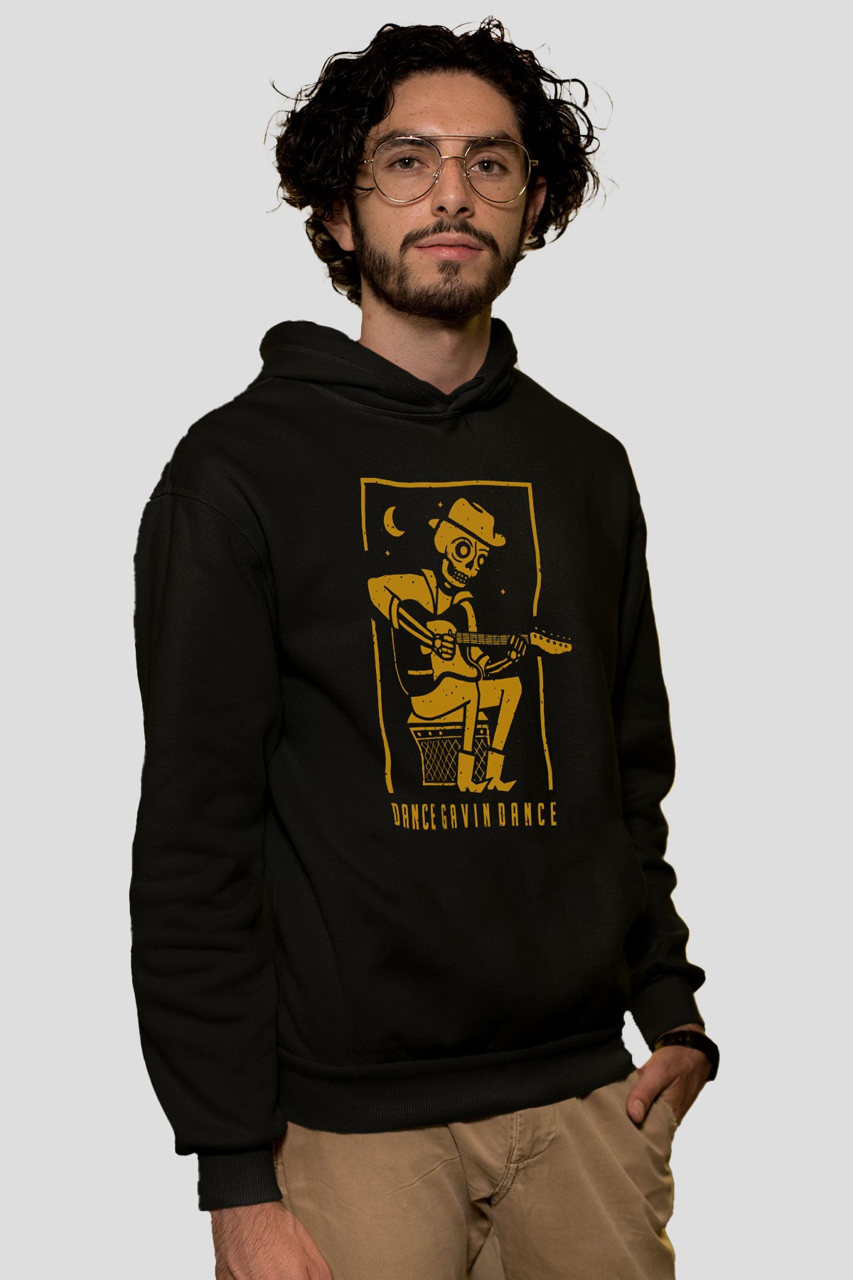 Dance Gavin Dance Siyah Unisex Kapüşonlu Sweatshirt