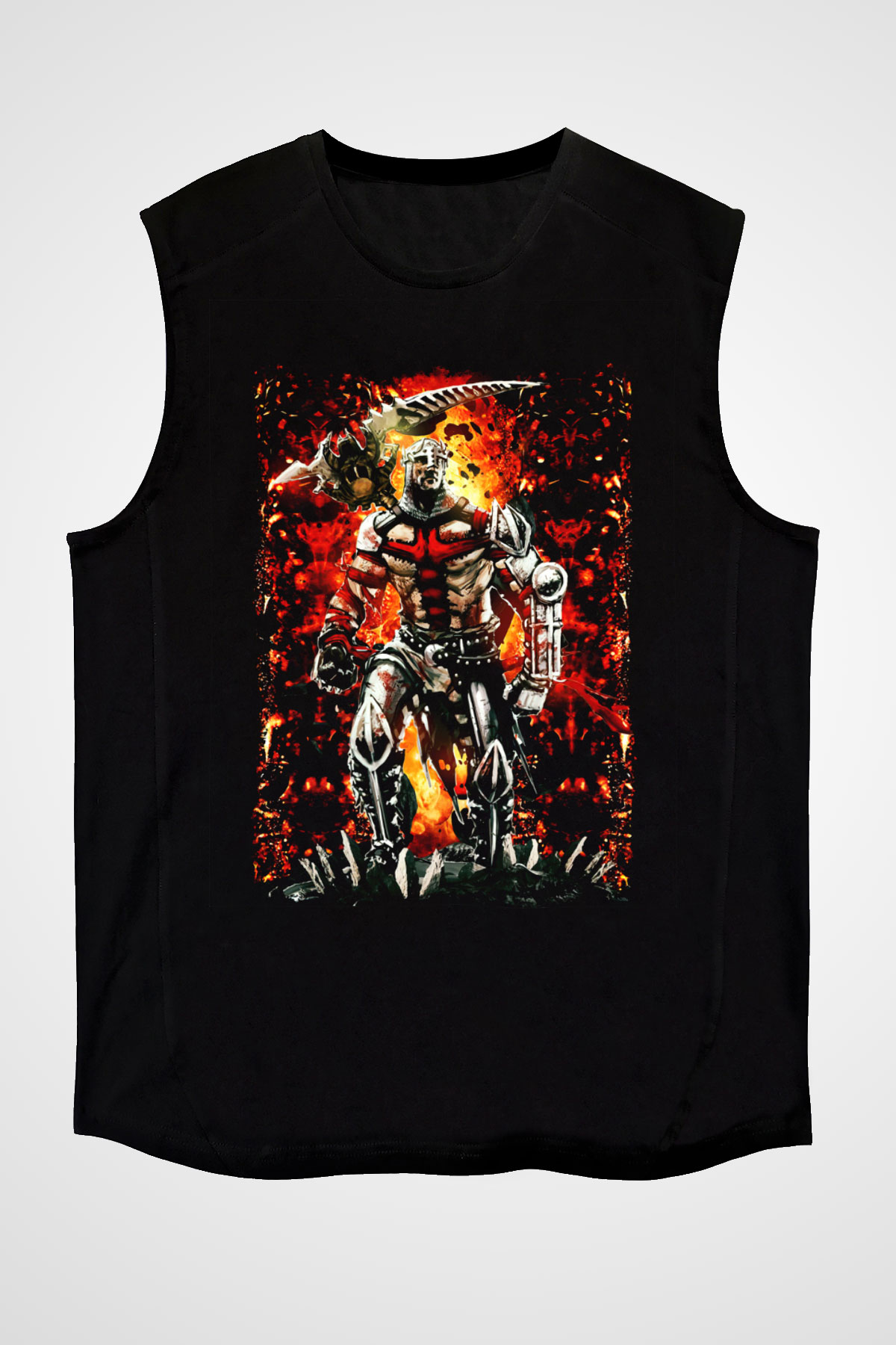 Dante's Inferno Siyah Unisex Kolsuz Tişört