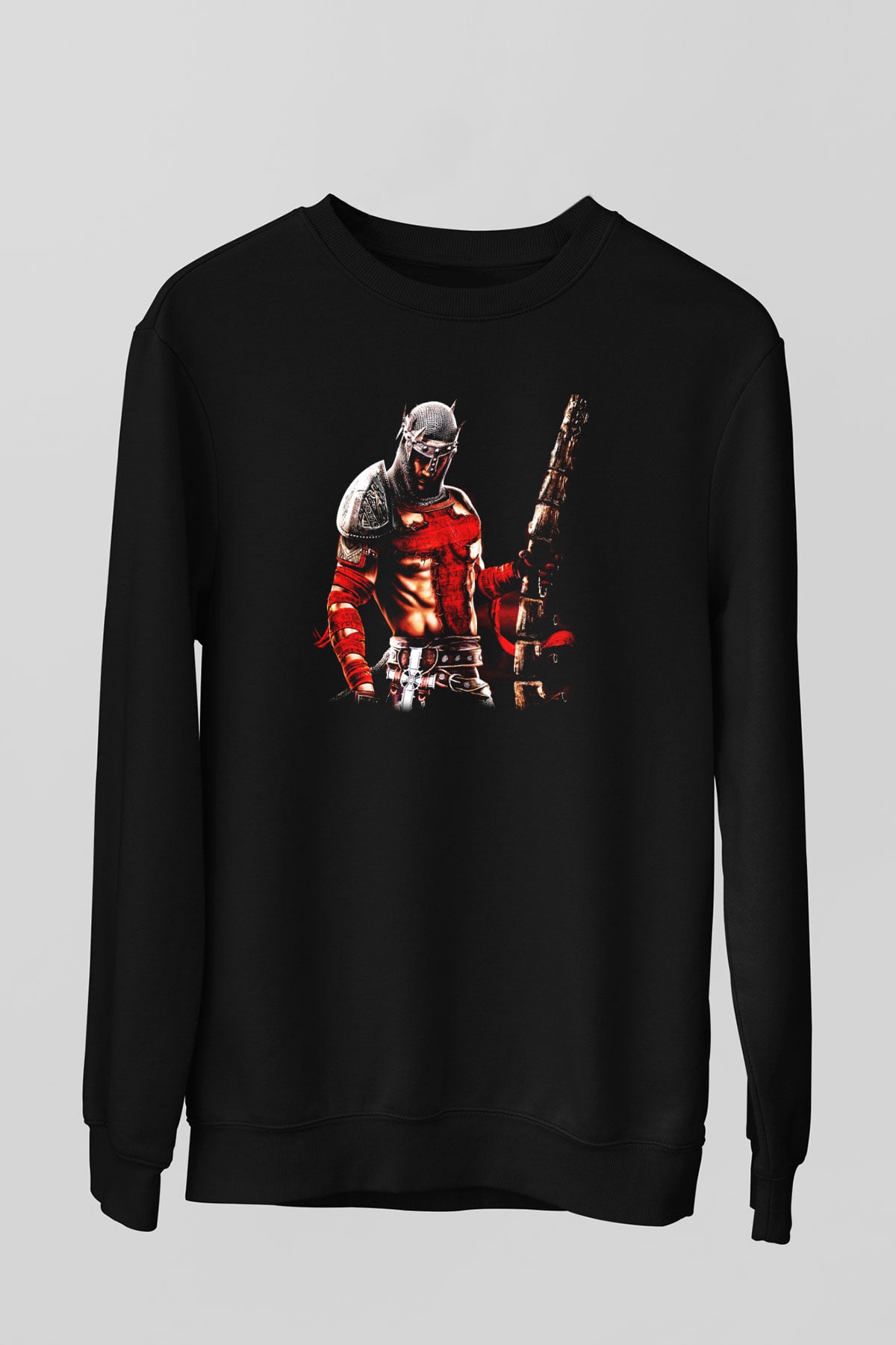 Dante's Inferno Siyah Unisex Sweatshirt
