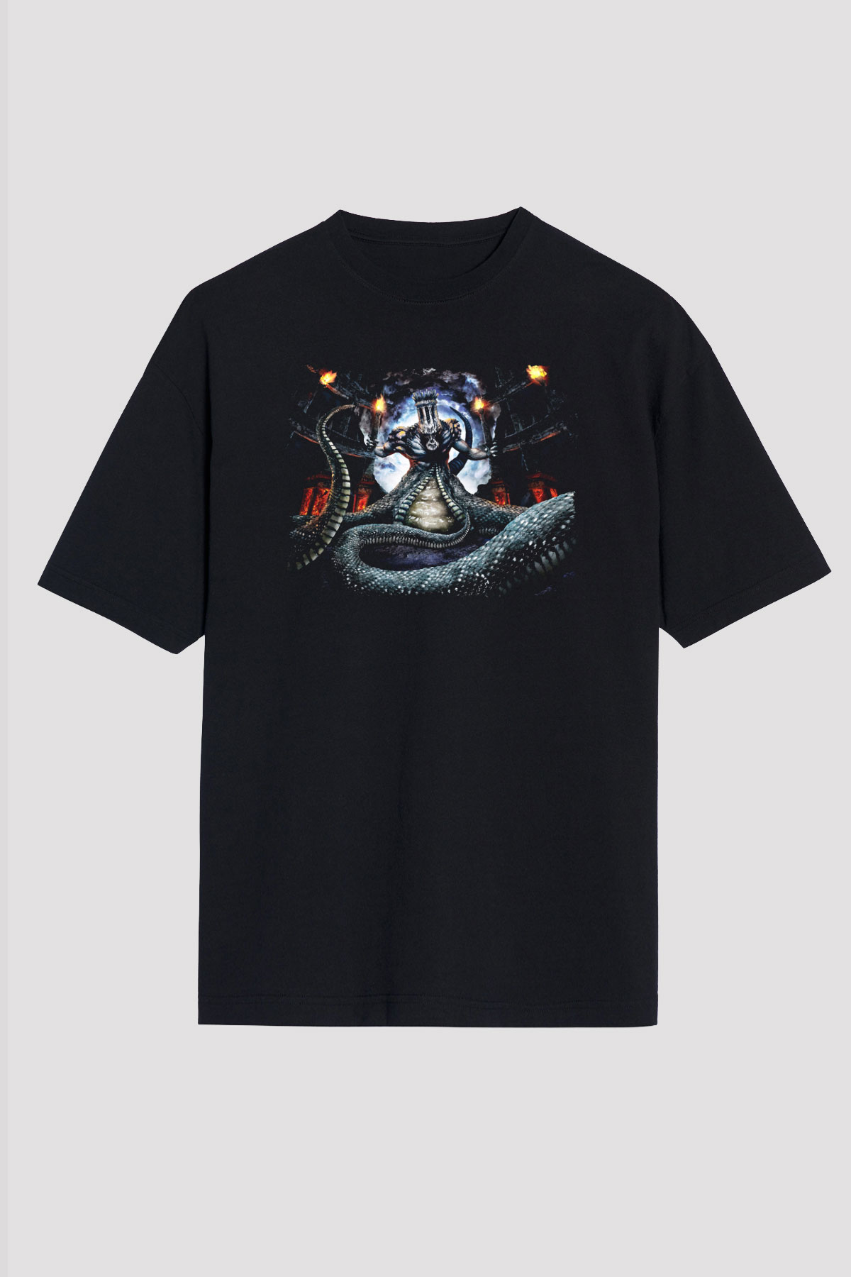 Dante's Inferno Siyah Unisex Tişört T-Shirt