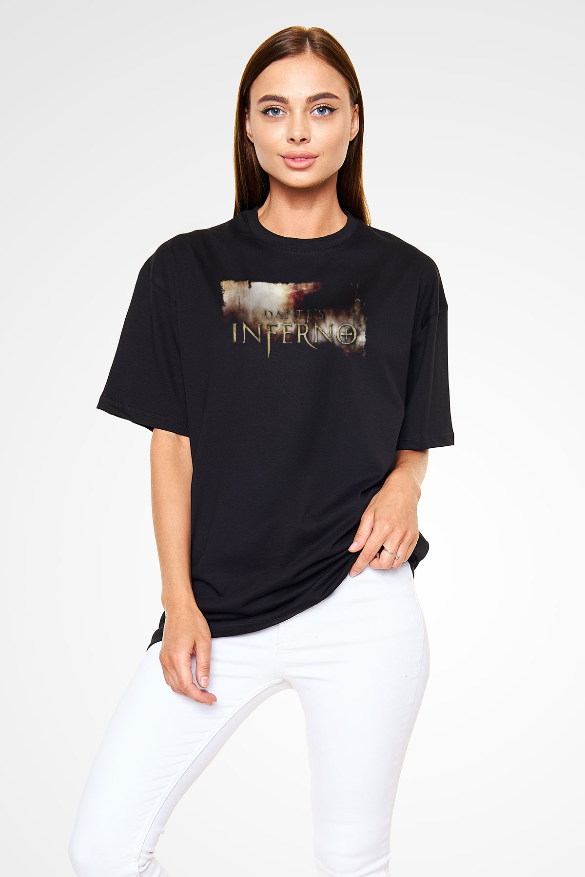 Dante's Inferno Siyah Unisex Tişört T-Shirt