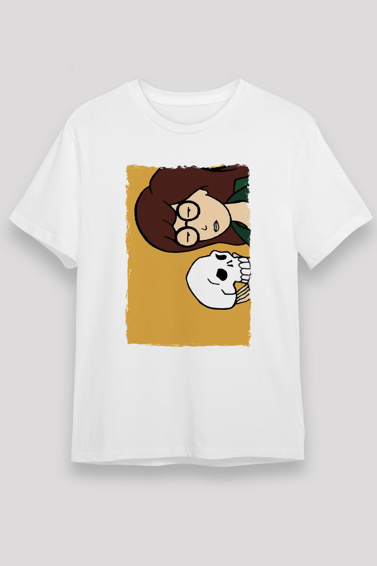Daria Beyaz Unisex Tişört T-Shirt