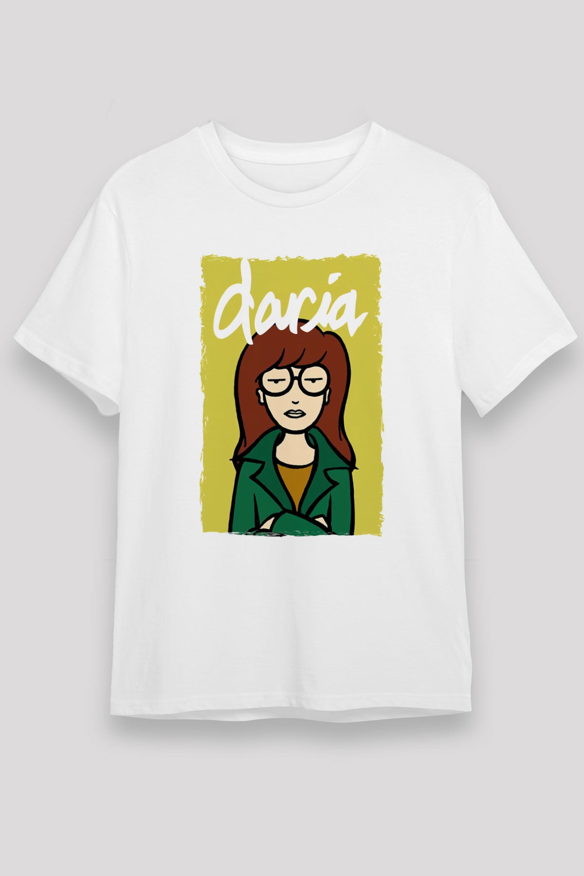Daria Beyaz Unisex Tişört T-Shirt