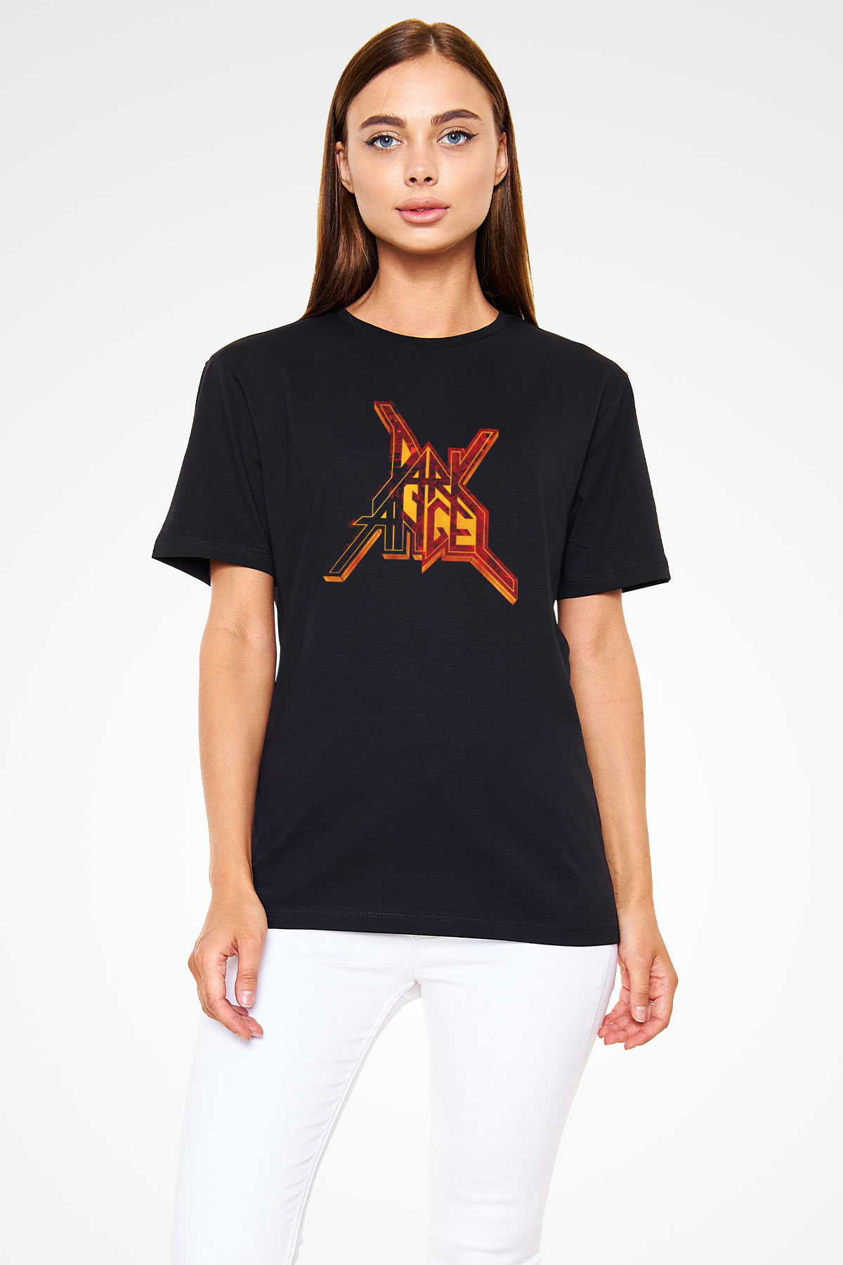 Dark Angel Siyah Unisex Tişört T-Shirt - TişörtFabrikası