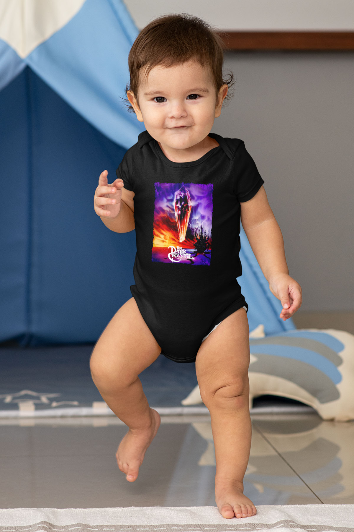 Dark Crystal Siyah Bebek Body - Zıbın