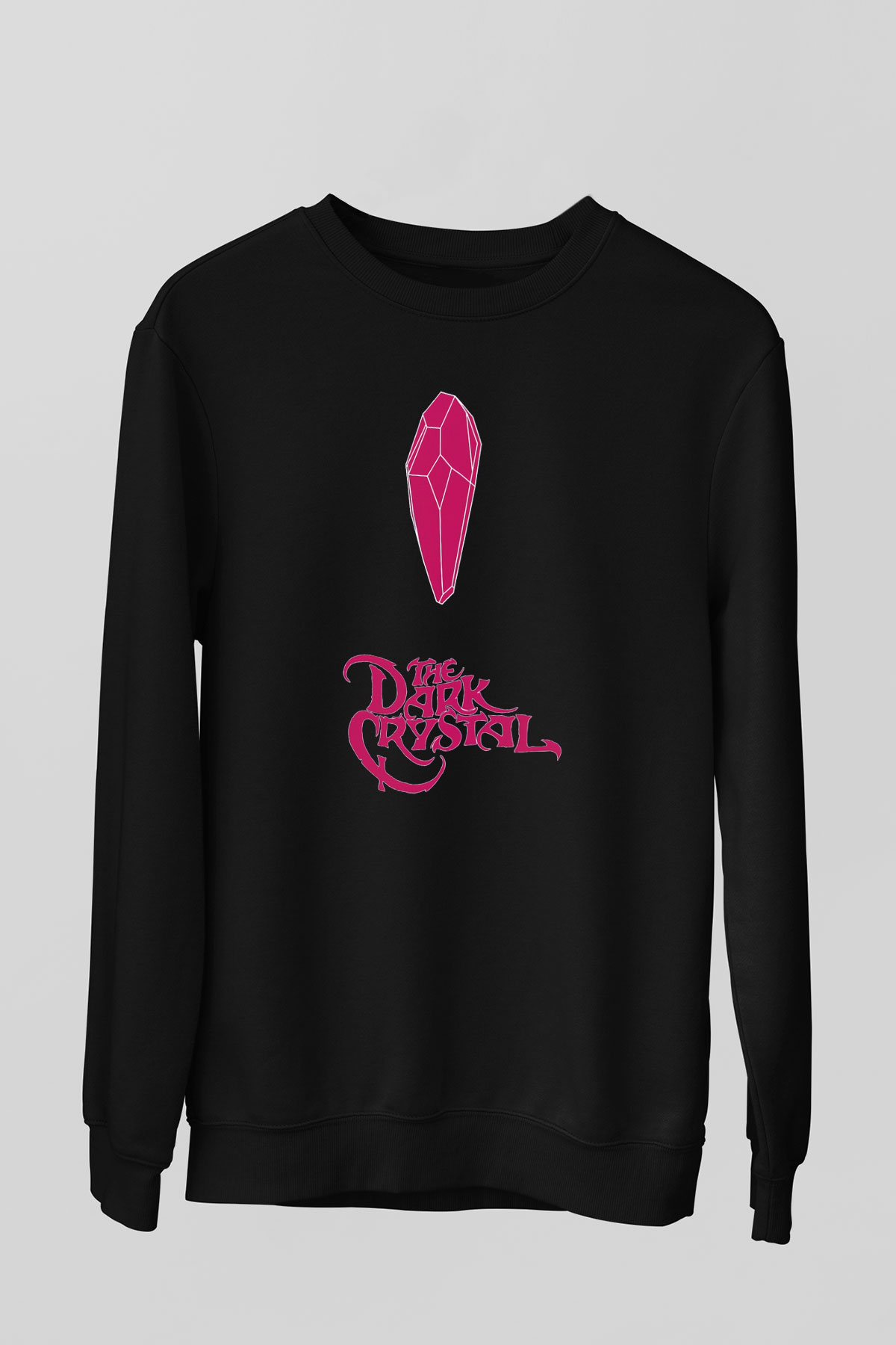 Dark Crystal Siyah Unisex  Sweatshirt