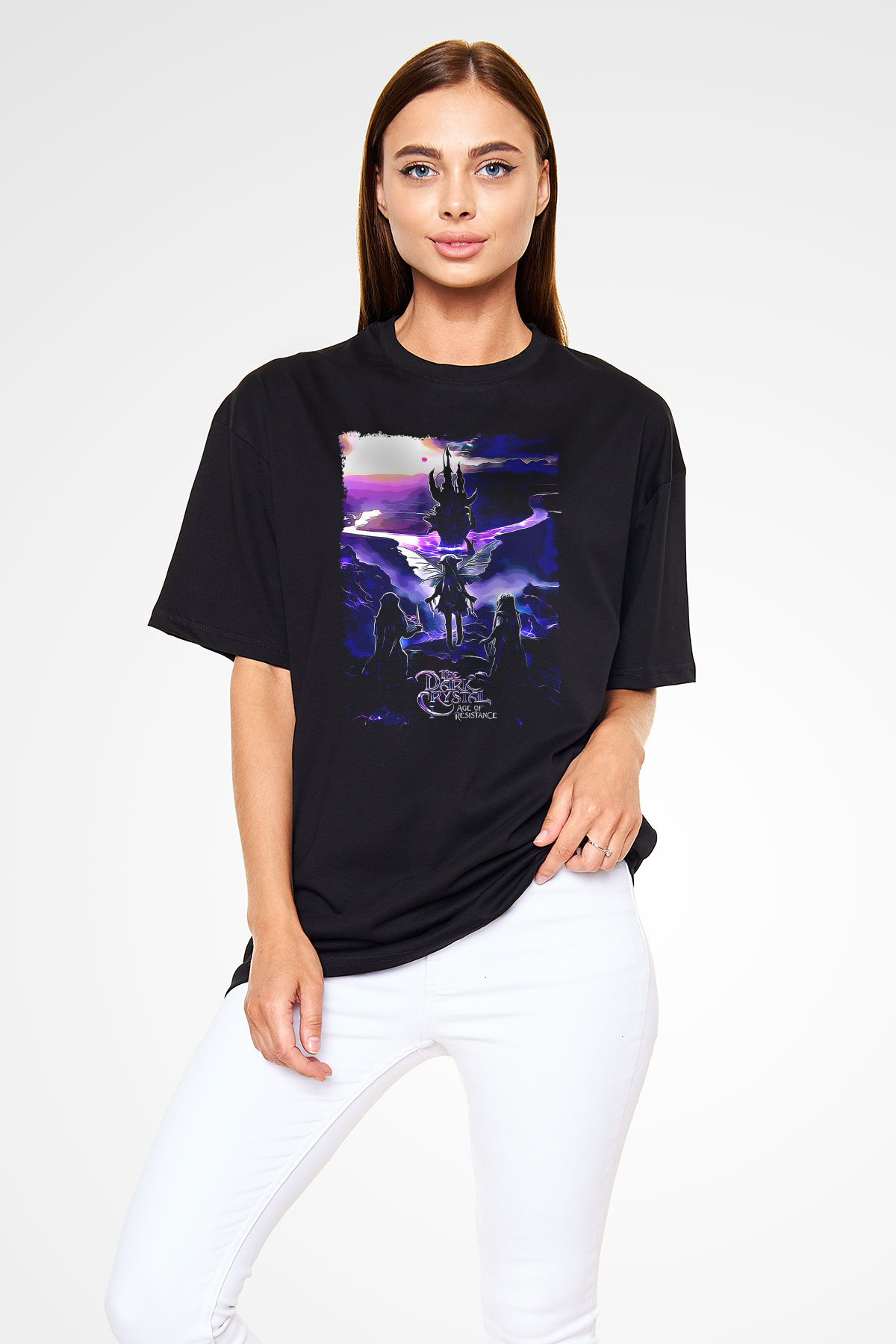 Dark Crystal Siyah Unisex Tişört
