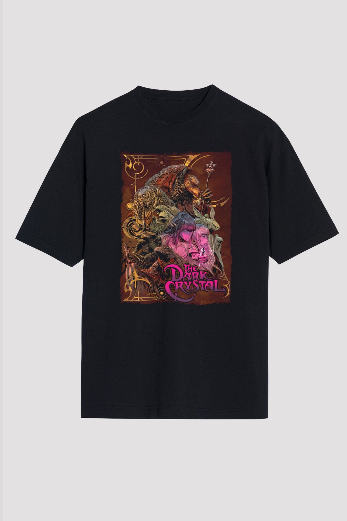 Dark Crystal Siyah Unisex Tişört