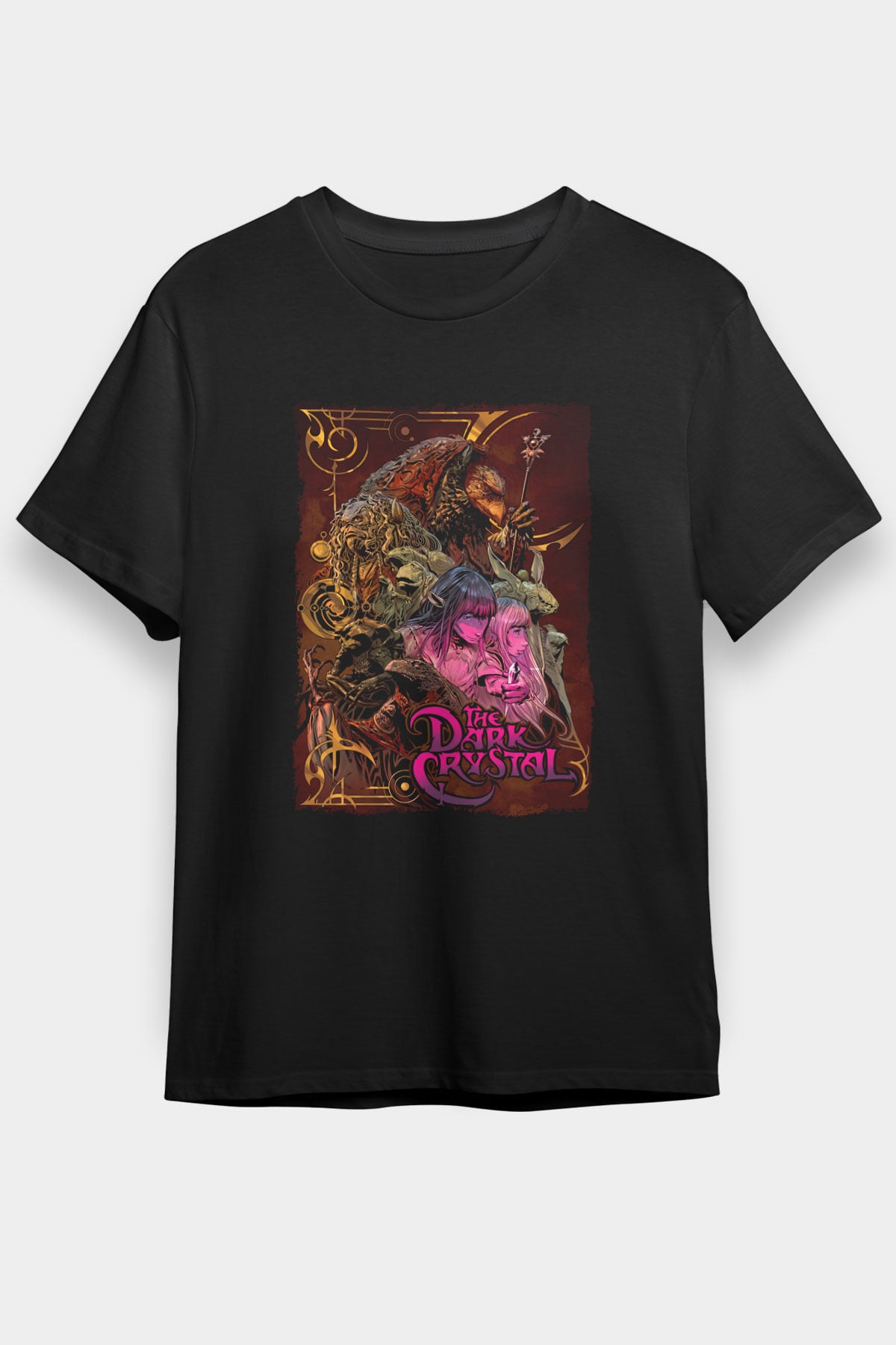 Dark Crystal Siyah Unisex Tişört