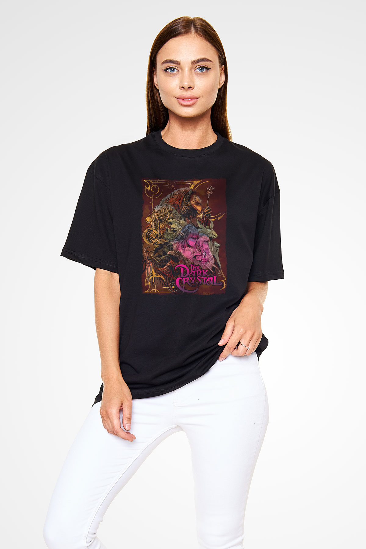 Dark Crystal Siyah Unisex Tişört