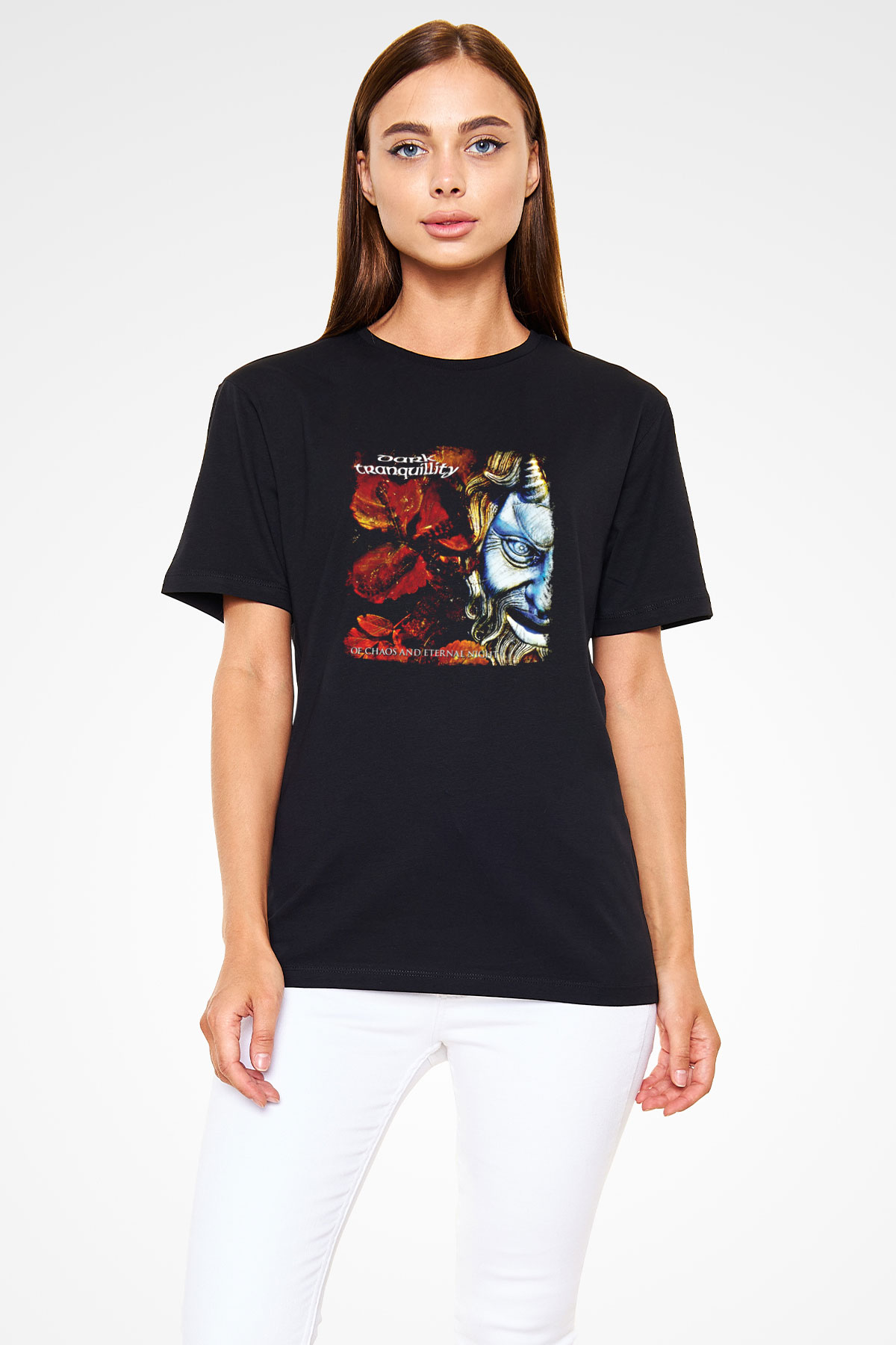 Dark Tranquillity Baskılı Unisex Siyah Tişört