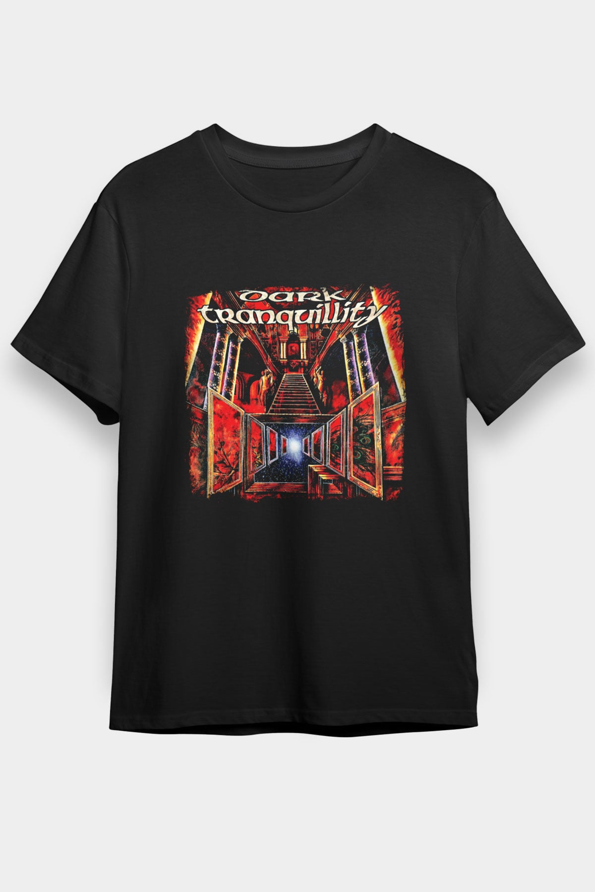Dark Tranquillity Baskılı Unisex Siyah Tişört