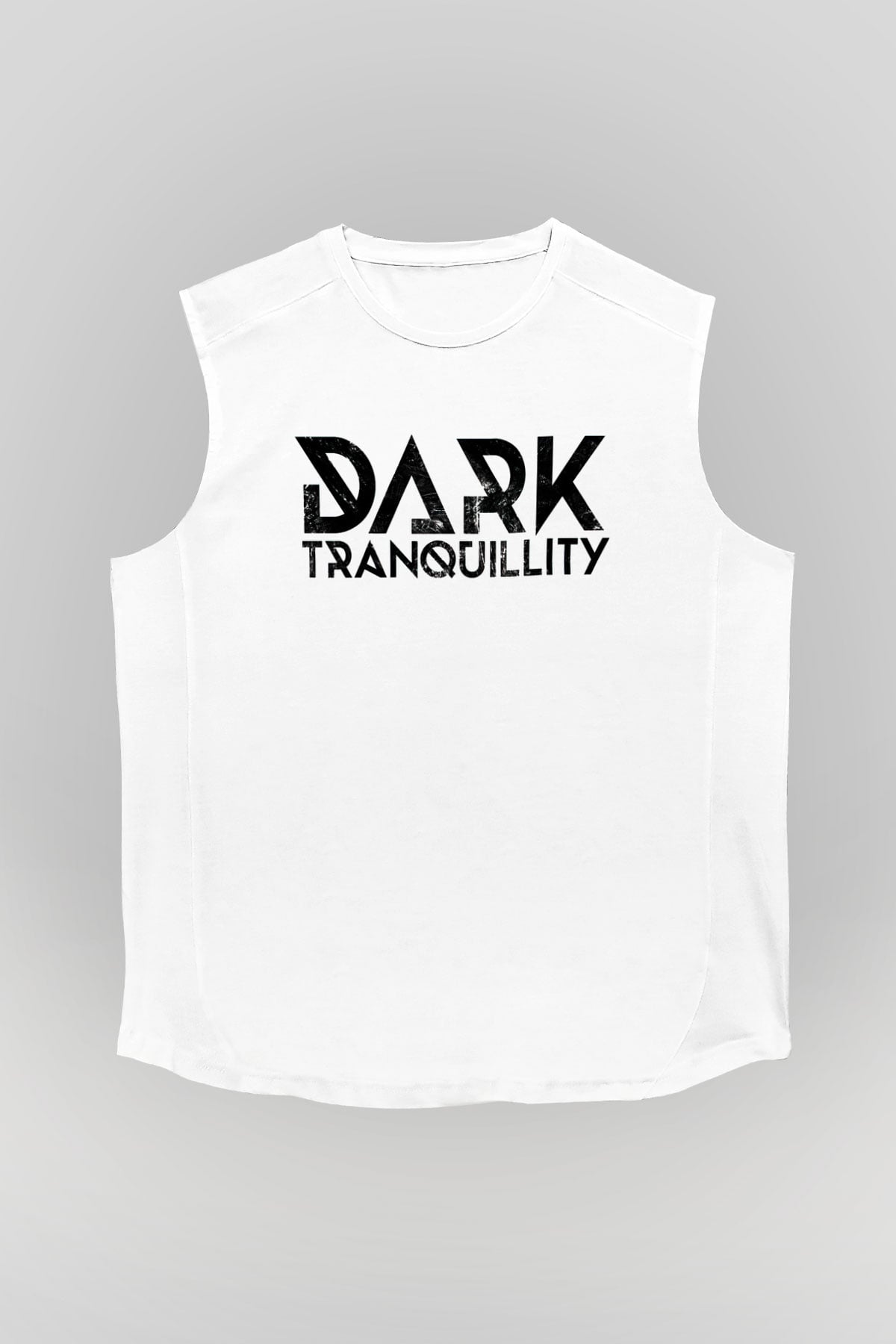 Dark Tranquillity Beyaz Unisex Kolsuz Tişört