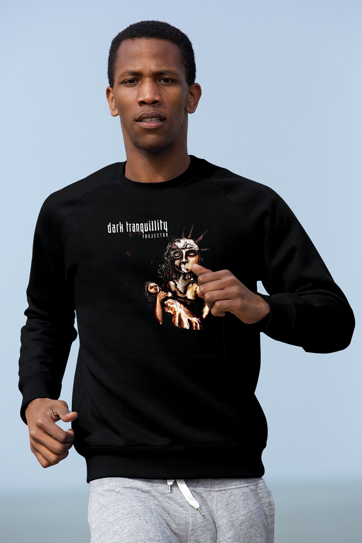 Dark Tranquillity Siyah Unisex Sweatshirt