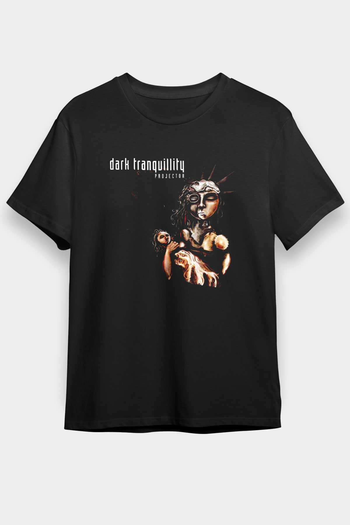 Dark Tranquillity Siyah Unisex Tişört T-Shirt - TişörtFabrikası