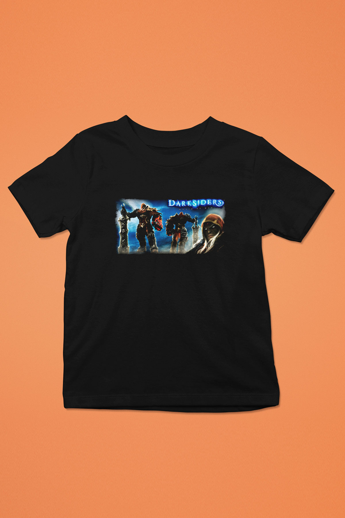 Darksiders Siyah Unisex Çocuk Tişört