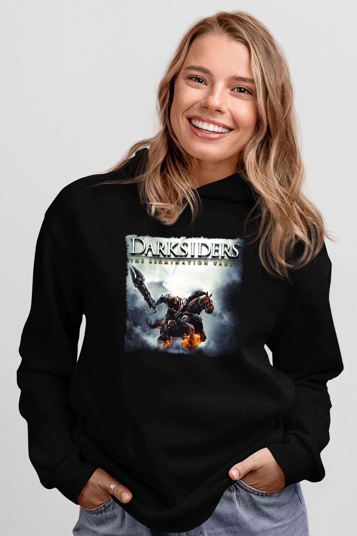 Darksiders Siyah Unisex Hoodie