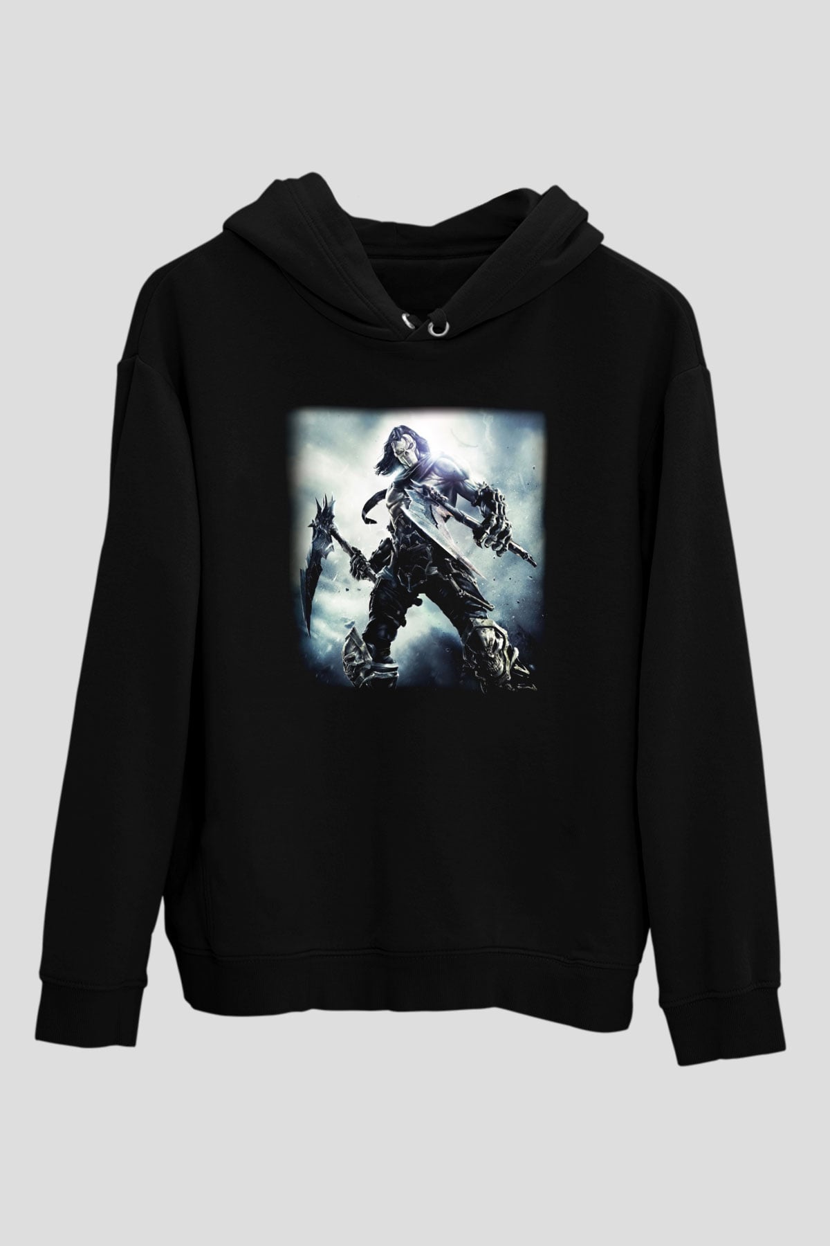 Darksiders Siyah Unisex Hoodie