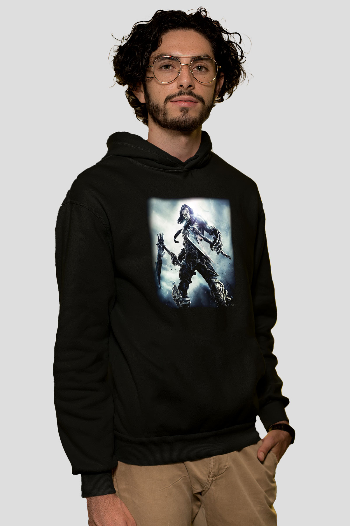 Darksiders Siyah Unisex Hoodie