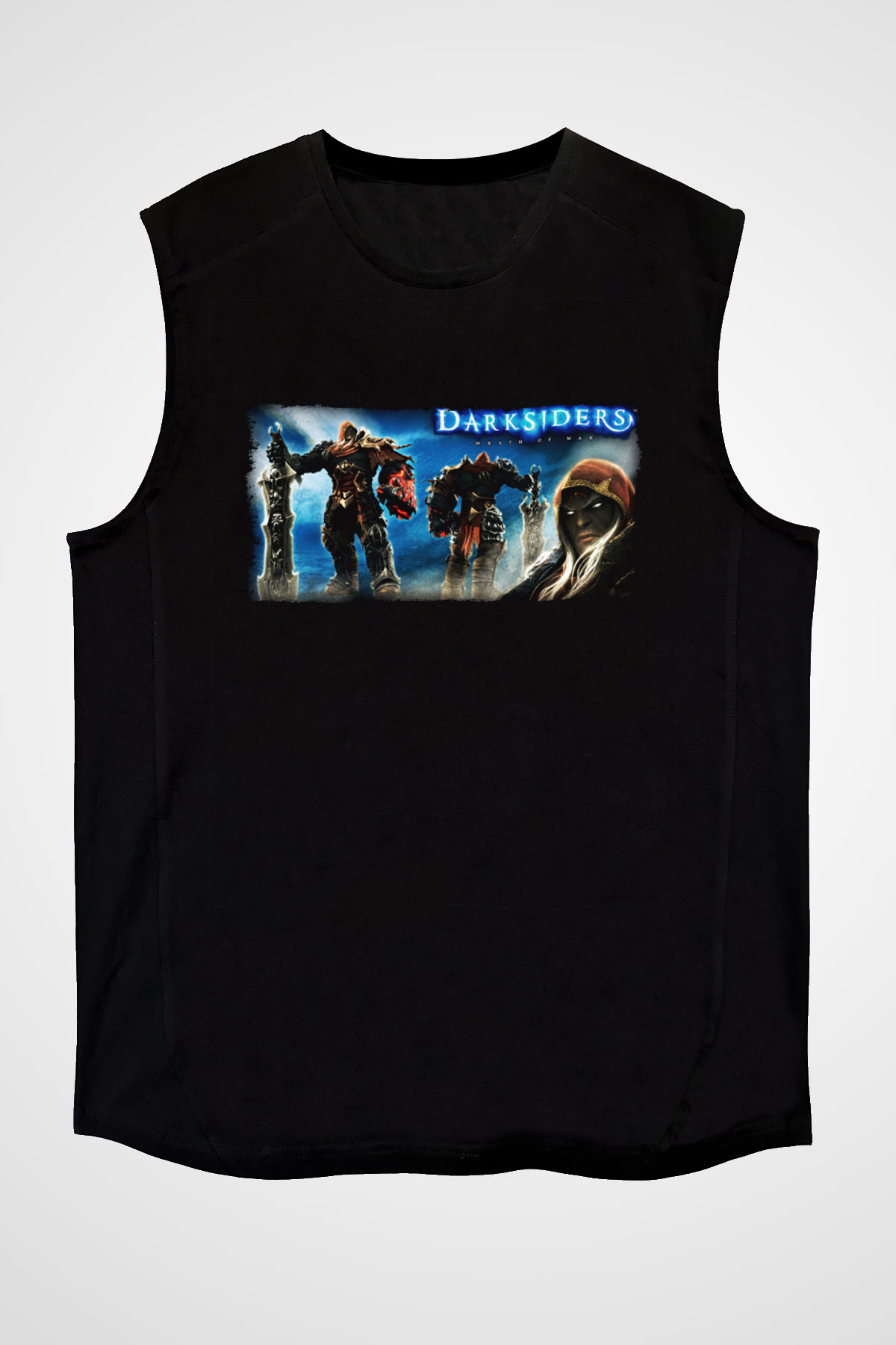 Darksiders Siyah Unisex Kolsuz Tişört