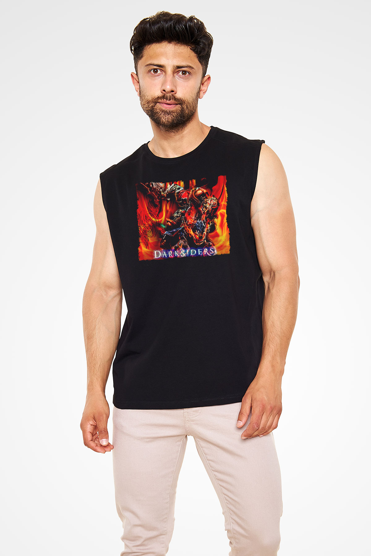 Darksiders Siyah Unisex Kolsuz Tişört