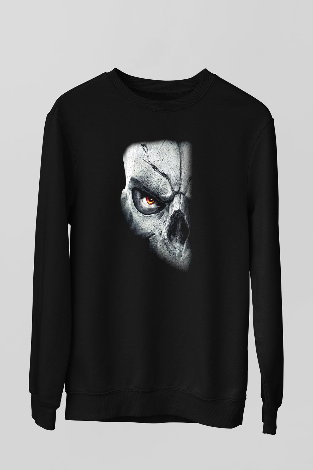 Darksiders Siyah Unisex Sweatshirt