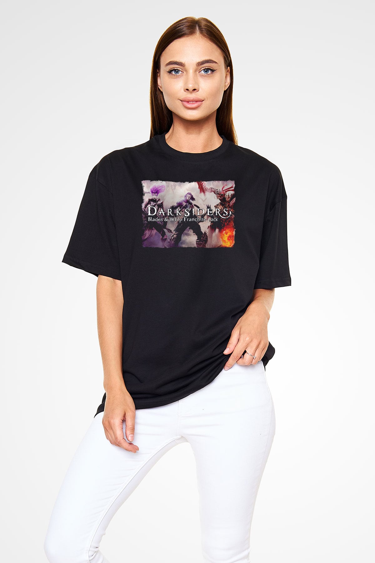 Darksiders Siyah Unisex Tişört T-Shirt