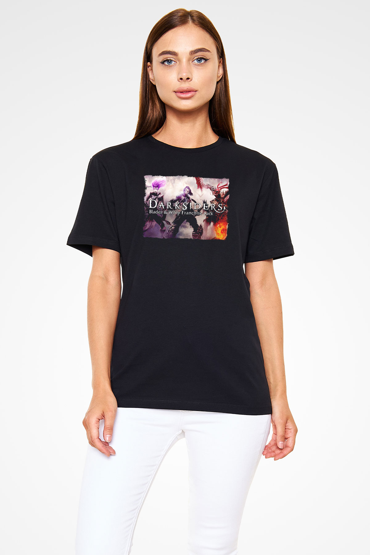 Darksiders Siyah Unisex Tişört T-Shirt