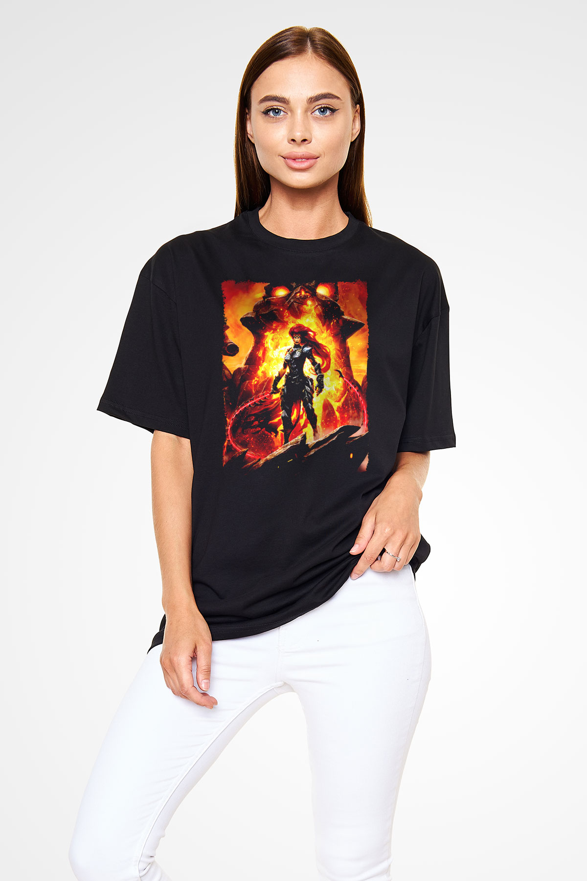 Darksiders Siyah Unisex Tişört T-Shirt