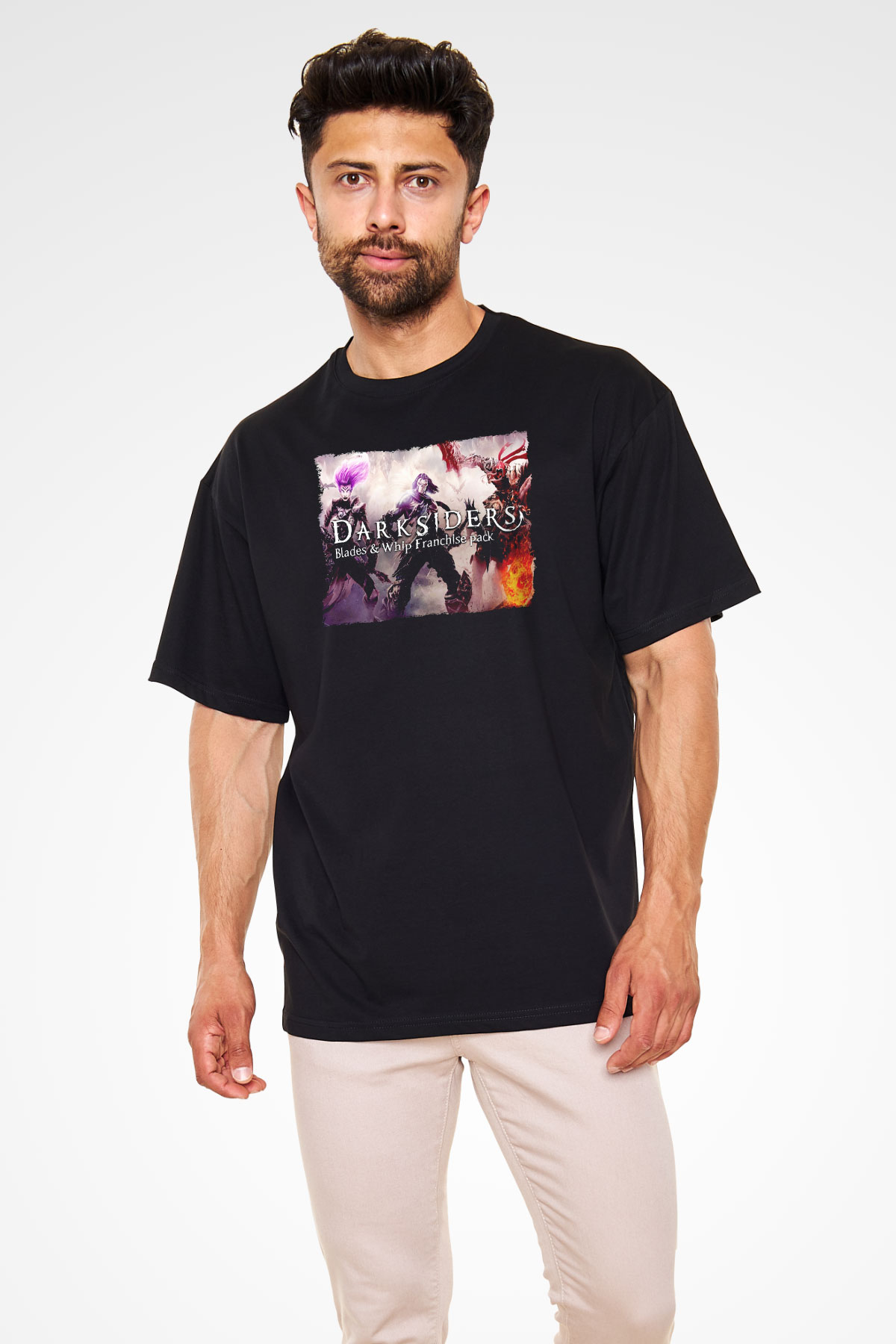 Darksiders Siyah Unisex Tişört T-Shirt